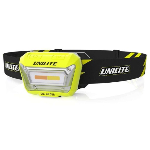 Налобный фонарь UNILITE CRI-H200R CRI 96+ 200лм IP