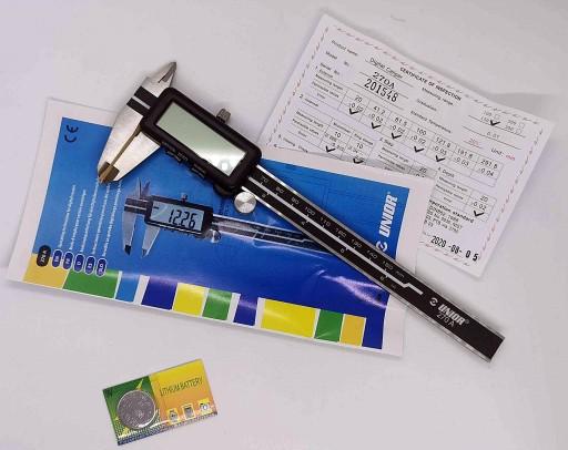 Штангенциркуль цифровой UNIOR 270A 0-150 мм DIN862