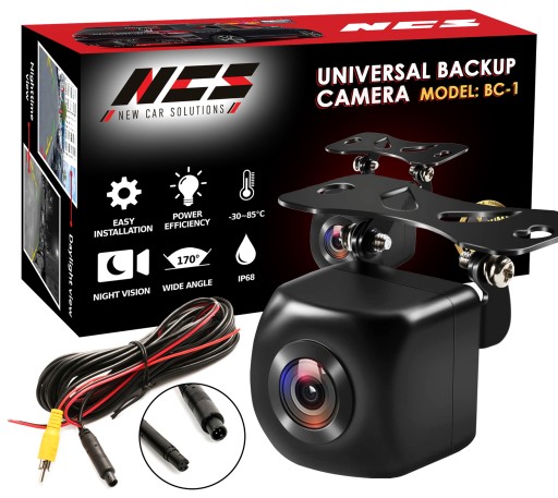Універсальна камера заднього виду NCS BC - 1 1280p AHD / NTSC Fisheye нічного бачення