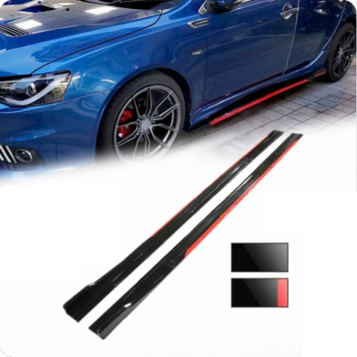 УНИВЕРСАЛЬНЫЕ ПОРОГИ НАКЛАДКИ ДЛЯ ОБРЕЗКИ 2,0 м Черный и красный