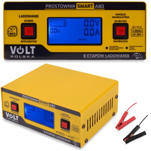 Универсальный аккумуляторный выпрямитель VOLT SMART A80 15A 6/12 / 24V