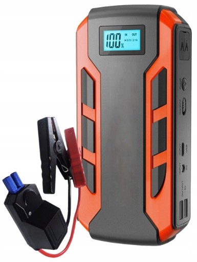 ПУСКОВОЕ УСТРОЙСТВО ДЛЯ АВТОМОБИЛЯ МОЩНЫЙ ПУСКОВОЙ СТАРТЕР POWERBANK 12V