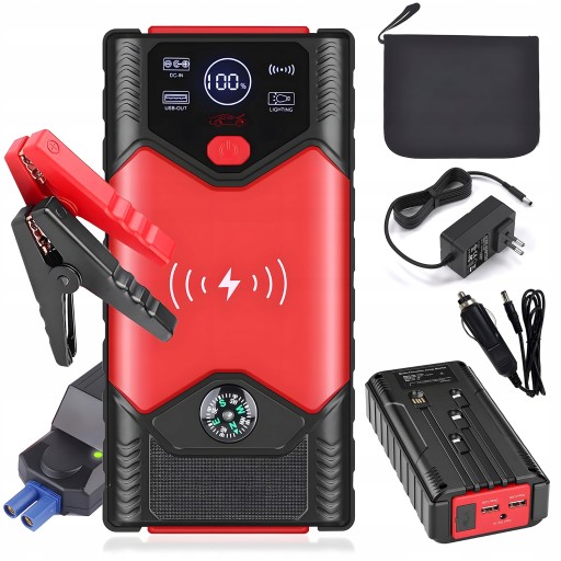 Пусковий пристрій / POWERBANK Jump Starter 20000mAh Booster ліхтарик 12V