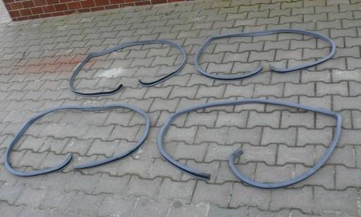 Уплотнители дверей MERCEDES W140 S-класс 4 шт серый