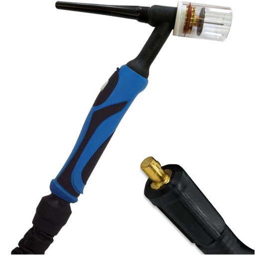 Зварювальний пальник Tig SR-26 Pyrex набір лінз