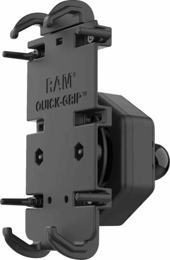 X-Grip с 1-дюймовой поворотной головкой и виброгасителем Ram Mounts