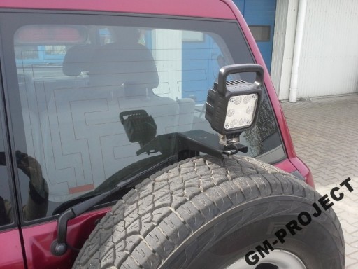 Крепление прожектора, лампа антенны, аксессуары Nissan Patrol Y61