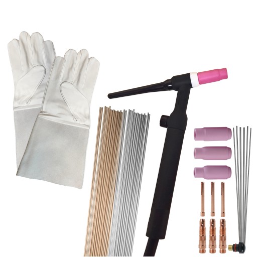 Зварювальний пальник TIG з клапаном 17/18/26 MIG