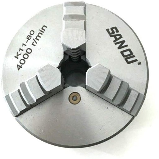 3-кулачковый токарный патрон 80mm K11-80