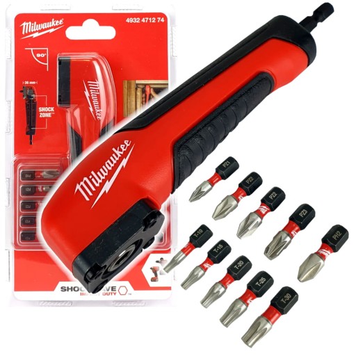 Ударна кутова насадка Milwaukee Shockwave Bits
