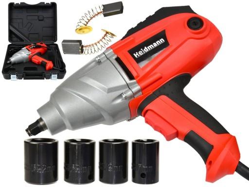 Электрический ударный гайковерт с электронным счетчиком