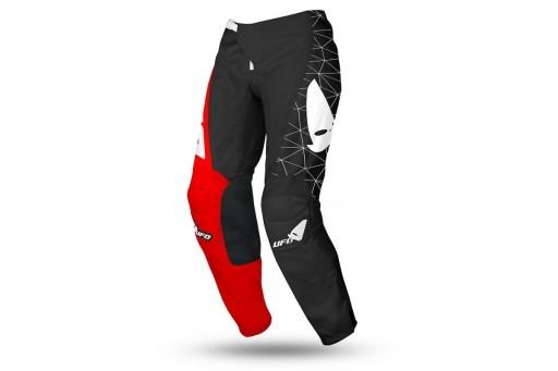 Ufo Tecno Cross Pants Color Black Red Size Xxl / Eu56 / Us38 - K