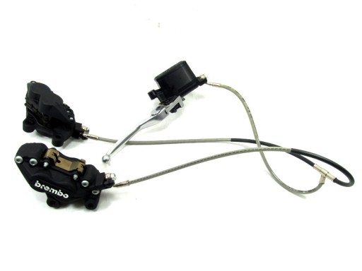 65 - Система BREMBO 2X новый суппорт P4 30/34 главный тормозной цилиндр Benelli Morini