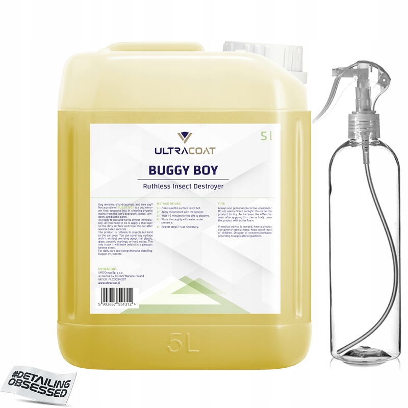 Ultracoat Buggy Boy 5L удаление насекомых