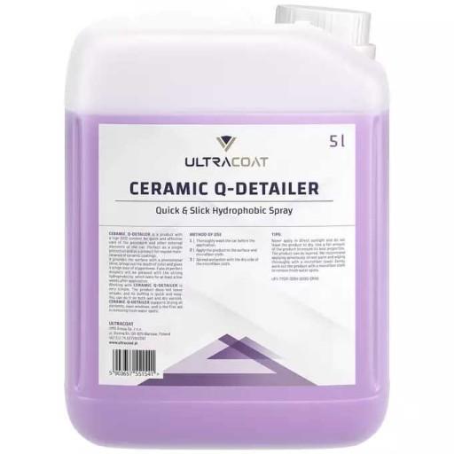 Ultracoat Ceramic Q-Detailer 5L – швидкий деталер з додаванням кварцу SiO2