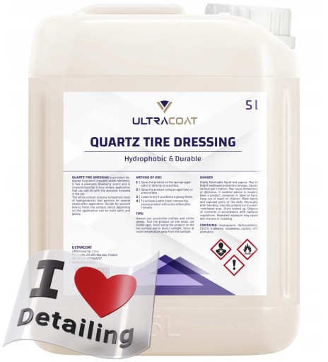 Ultracoat Quartz Tire Dressing - для шин SiO2 5L