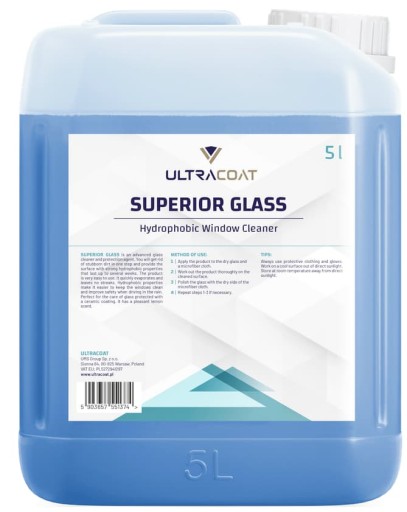 Ultracoat Superior Glass-жидкость для мытья окон 5л