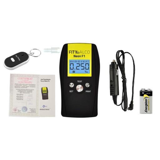 Алкотестер FitAlco Neon F1 + Бесплатно