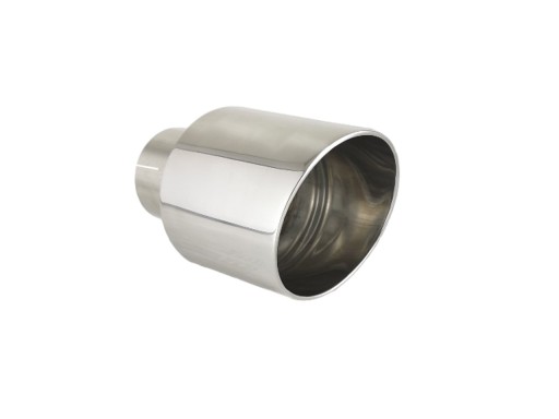 Насадка для глушителя универсальная, круглая, 115 мм, длина 120 мм, диаметр. 55 мм