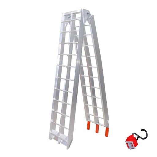 Универсальная алюминиевая рампа 226x30,5 см, макс. 340 кг, мотоцикл ATV