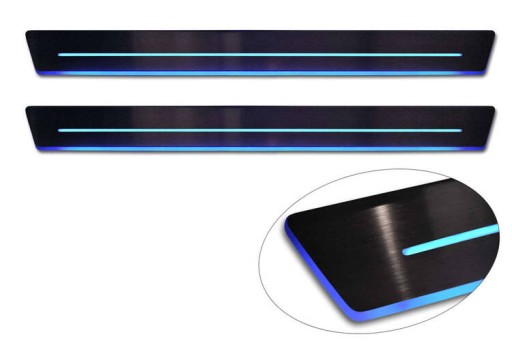 Універсальні світлодіодні накладки на пороги 