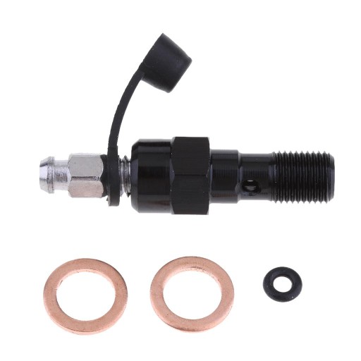 Универсальный M10 один банджо нитки Bleeder стручок