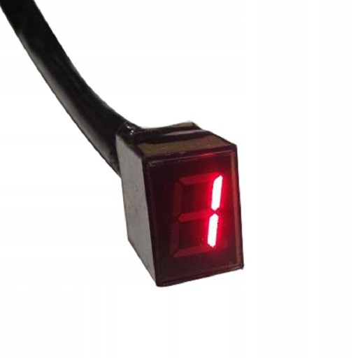 Универсальный красный светодиодный цифровой индикатор передач в
