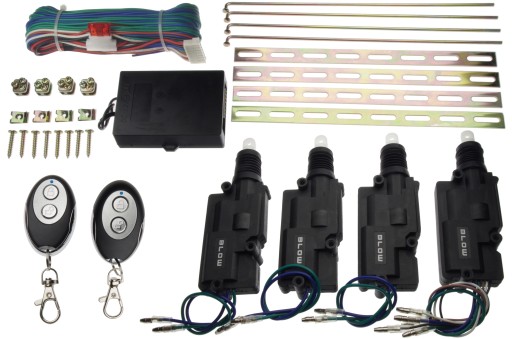 32638.2398-908 - Универсальный центральный замок 7 кг 4 двери 2x пульт дистанционного управления