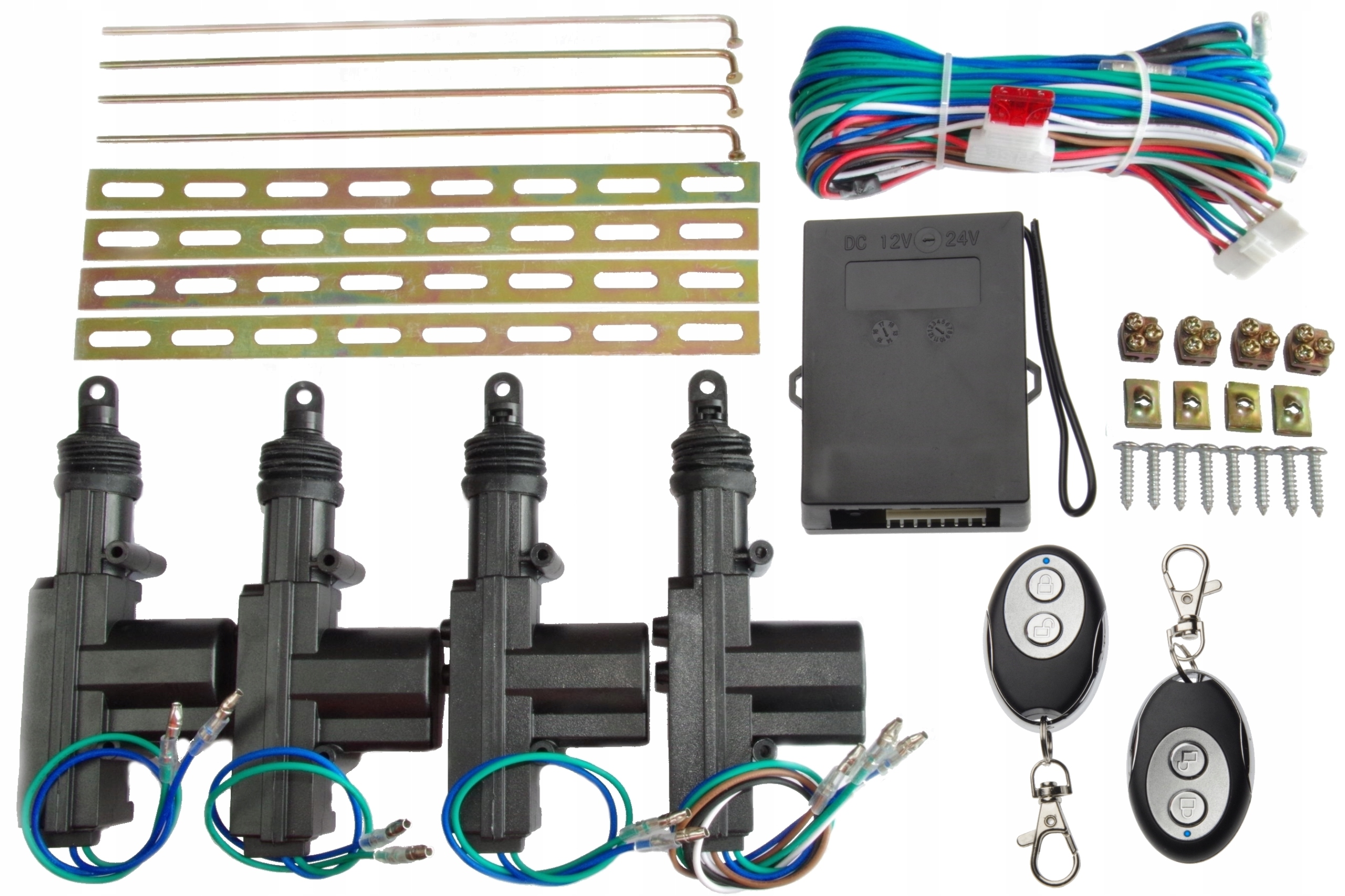 BLOW1646 - Универсальный центральный замок на 4 двери + пульты дистанционного управления