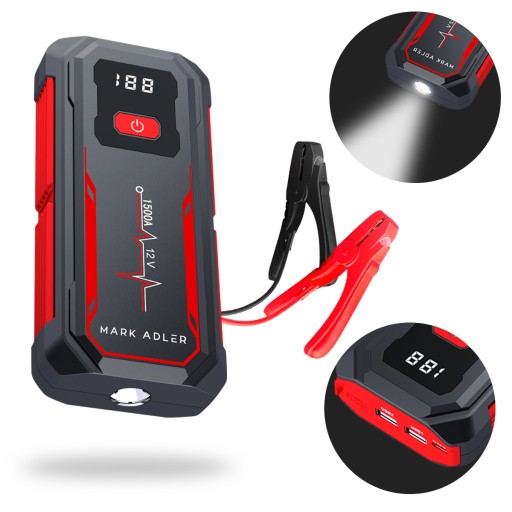 Пусковий пристрій Powerbank Jump Starter Booster MARK ADLER Storm 5.0