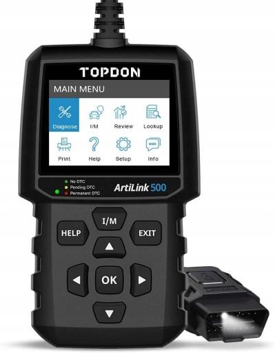 Диагностический прибор TOPDON AL500 OBD2 OUTLET