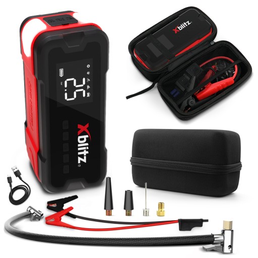 Пусковий пристрій Powerbank XBLITZ Jump Starter Air Pump 4in1 20000mAh