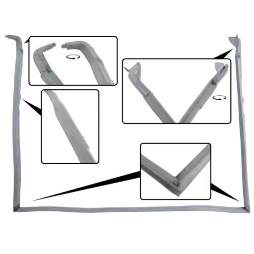 7067-1 - Ущільнення дверей ліве TQ VW Горбань кабріолет 1964-79