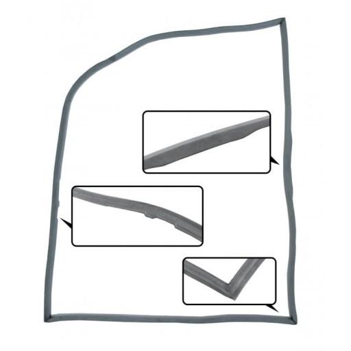 0711-2 - Резиновая прокладка двери левая Volkswagen Горбун 55-66