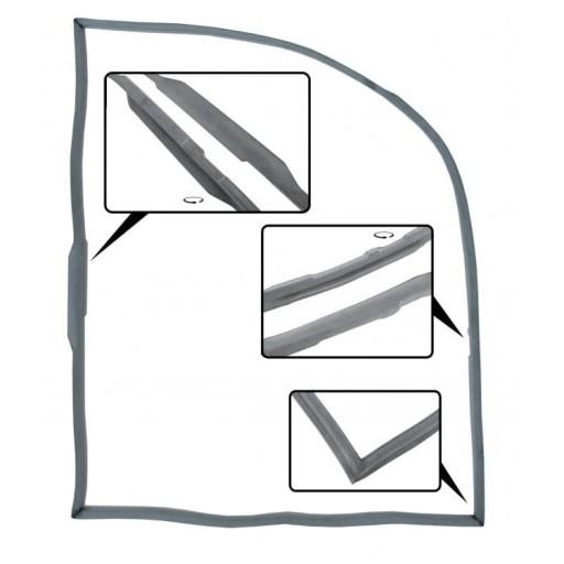 0714-1 - Резиновая прокладка правой двери TQ VW Горбун 1966-