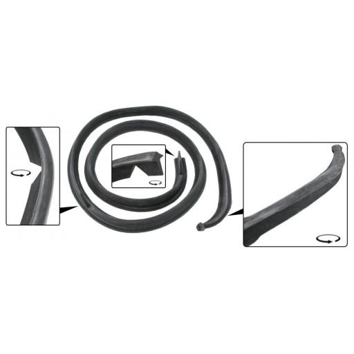 010755P - Прокладка левой двери Volkswagen Karmann Ghia