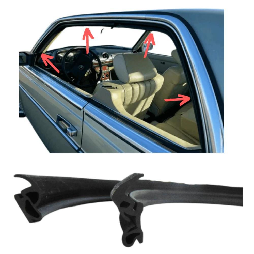 123OE - Прокладка правой рамы Mercedes C123 Coupe prom