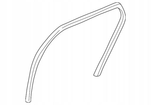 30779293 - Уплотнение заднего правого стекла Volvo S60 (-09)