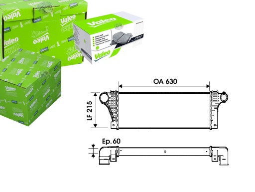 VAL817941/RS5 - ИНТЕРКУЛЕР VALEO, ОХЛАДИТЕЛЬ НАДДУВОЧНОГО ВОЗДУХА