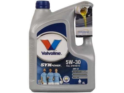 VALVOLINE SYNPOWER ENV C2 5W30 PSA B71 FIAT 8L