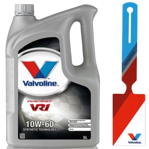 VALVOLINE VR1 RACING 10W60 МАСЛО 10W-60 5л