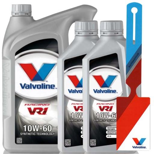 VALVOLINE VR1 RACING 10W60 МАСЛО 10W-60 7л