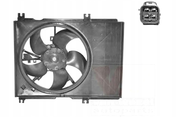 5223747/VAN - ВАН УЗЕЛ ВЕНТИЛЯТОР РАДИАТОРА ДЛЯ SUZUKI SWIFT IV 1.2