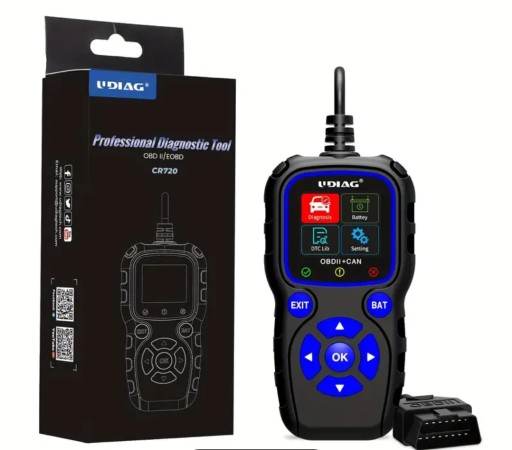 VDIAG CR720 OBD2 СКАНЕР ДИАГНОСТИКА АВТОМОБИЛЬНЫХ ОШИБОК НОВЫЙ 2024 ГОДА ПОЛЬСКИЙ