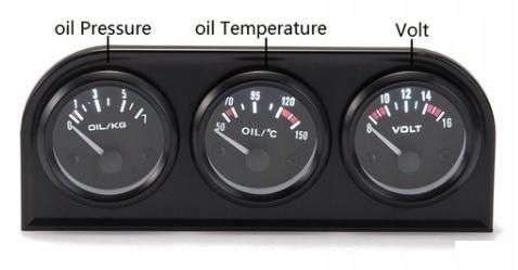 VDO датчики давления температура масла вольт A