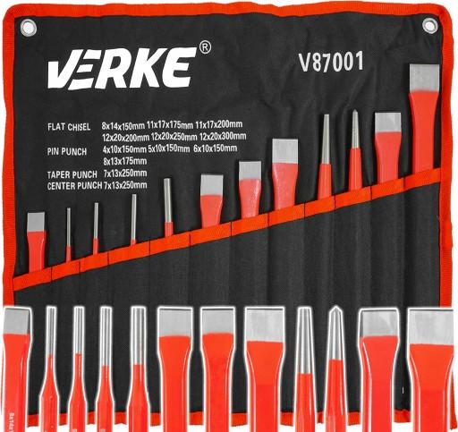 VERKE набор пробойников 12EL