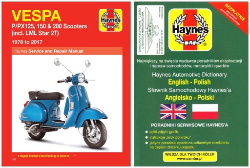 VESPA P125X PX125E PX125T5 P150X PX150E P200E PX200E LML Star 2T 78-17 24 часа