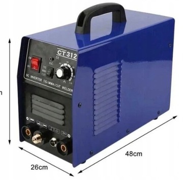 VEVOR CT312 МУЛЬТИЗВАРЮВАЛЬНИЙ АПАРАТ TIG MMA 120A 220V