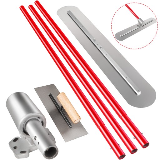 Кельма для цемента VEVOR 1200x200 мм Поплавок для бетона