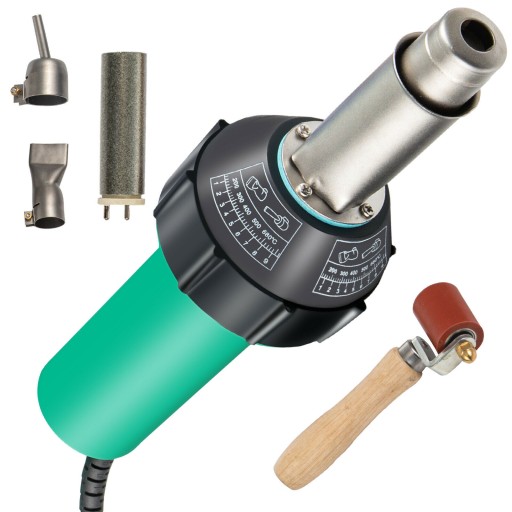 VEVOR ПВХ зварювальний пістолет 4 аксесуари 1,6 кВт